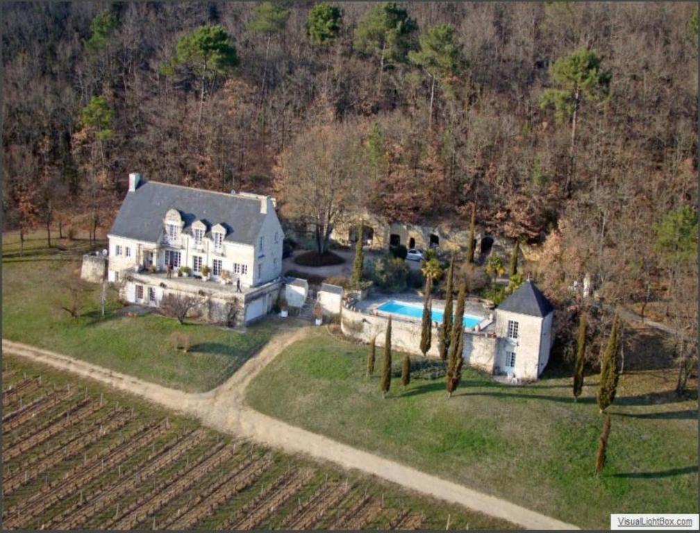 Bed and Breakfast Domaine Beausejour Panzoult Exterior foto